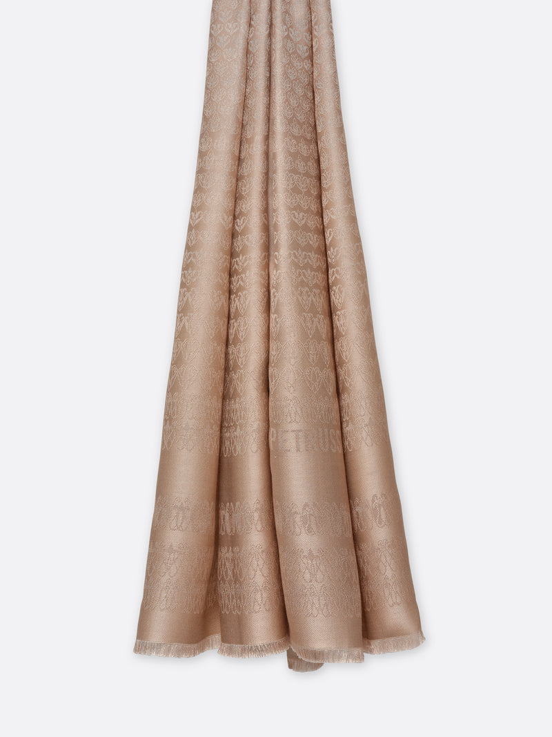 Eternite Silk Jacquard Stole