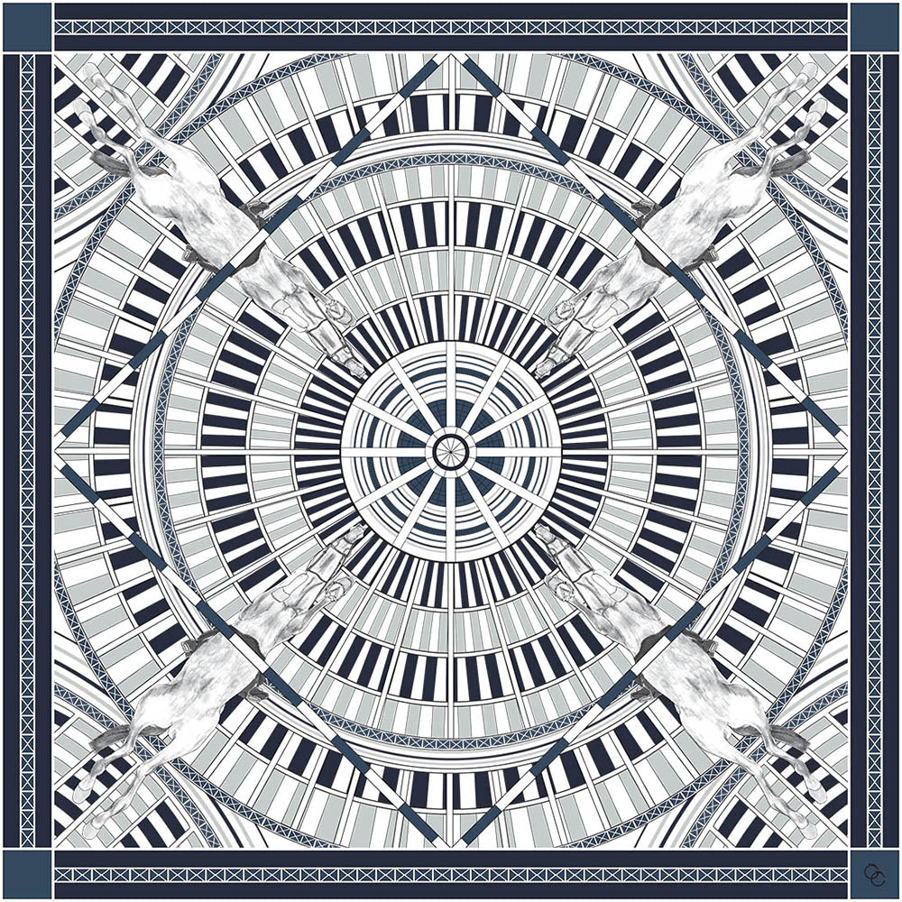 Palais de Paris Silk Scarf